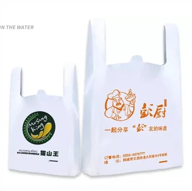 分解性Tシャツのビニール袋